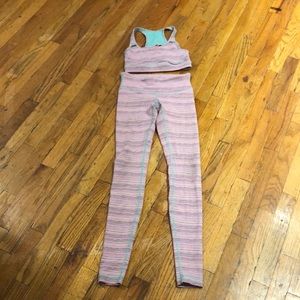 Lululemon pink set